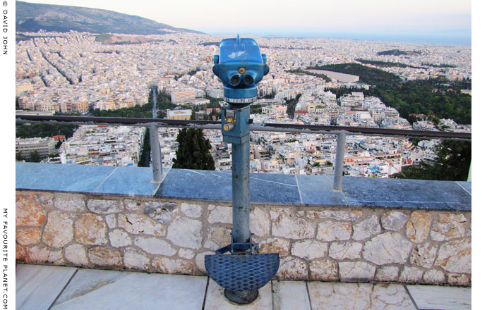 The view southwest from Mount Lycabettos, Athens at The Cheshire Cat Blog The view southwest from Mount Lycabettos, Athens at The Cheshire Cat Blog